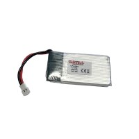 LiPo Akku 3,7V-400mAh-1,48Wh-50x28x4mm