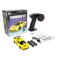 Mini Racer Thunder V1 Gelb 1/40