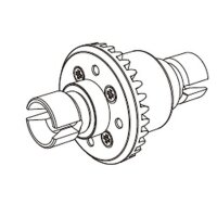 Vollmetallgetriebe-Differentialgehäuse