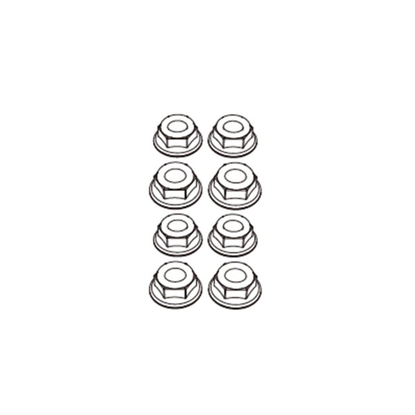 4mm Mutter 8ST