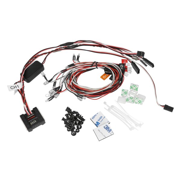 Lichtset für Autos mit 16 Led einstellbar