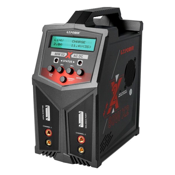 X2  LiPo 1-6s 80W AC