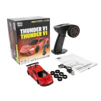 Mini Racer Thunder V1 Rot 1/40