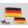 Flaggensatz Deutschland  25x40 mm/15x30 mm