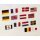 Flaggensatz Großbritannien 25x40 mm/15x25 mm