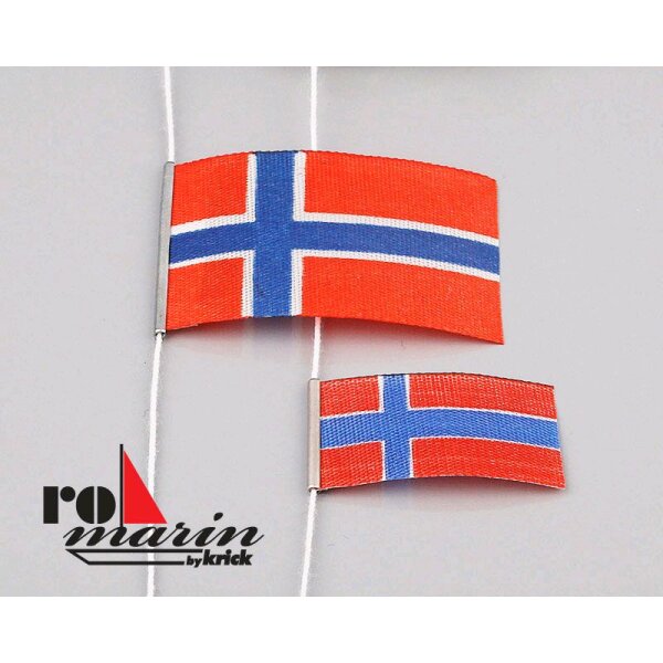 Flagge Norwegen 2 Stück