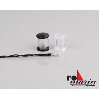 Rundumlampe 7,5x9 mm transparent (VE2)