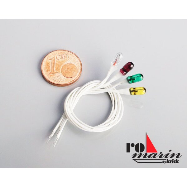 Glühlampen klar  6V/100mA D3 mm (VE2)
