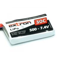 LiPo Akku Extron X2 500 - 7,4V (30C | 60C)