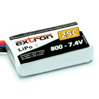 LiPo Akku Extron X2 800 - 7,4V (25C | 50C)