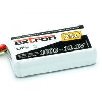 LiPo Akku Extron X2 1000 - 11,1V (25C | 50C)