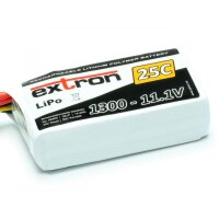 LiPo Akku Extron X2 1300 - 11,1V (25C | 50C)