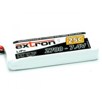 LiPo Akku Extron X2 2700 - 7,4V (25C | 50C)