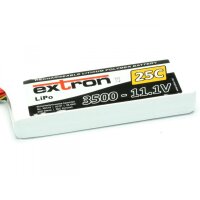 LiPo Akku Extron X2 3500 - 11,1V (25C | 50C)