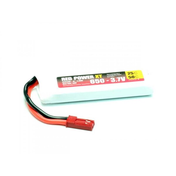 LiPo Akku RED POWER XT 650 - 3,7V