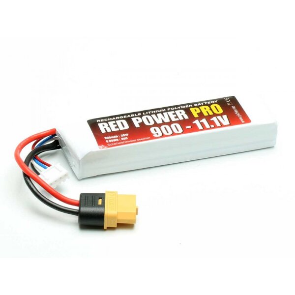 LiPo Akku RED POWER PRO 900 - 11,1V