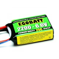 LiFe Akku EGOBATT 2200 - 6.6V (25C)