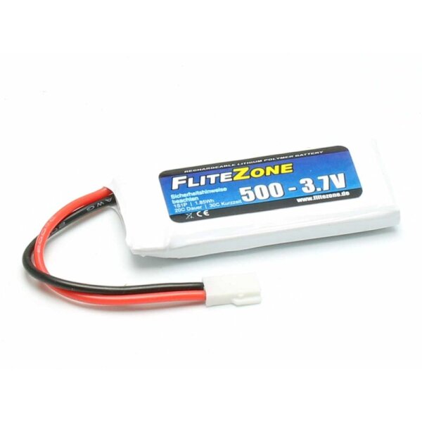 LiPo Akku FliteZone 500 - 3,7V (MOLEX 51005)