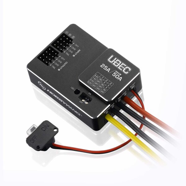 BEC 25A UBEC Regler für 3-18s