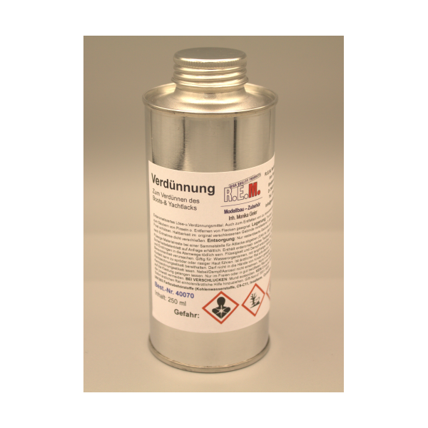 250 ml Verdünnung/Bootslack