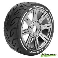 Tires & Wheels GT-TARMAC 1/8 GT Soft (MFT) Black...