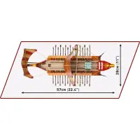 1810 PCS IMPERIUM ROMANUM /20071/ ROMAN WARSHIP