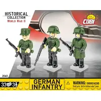 33 PCS HC WWII /2060/ GERMAN INFANTRY