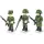 33 PCS HC WWII /2060/ GERMAN INFANTRY