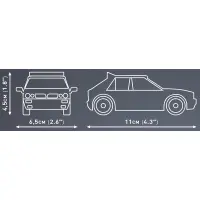 63 PCS YOUNGTIMER /24509/ LANCIA DELTA HF INTG.