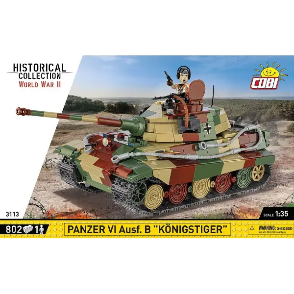802 PCS HC WWII /3113/ PANZER VI AUSF.B  KONIGST