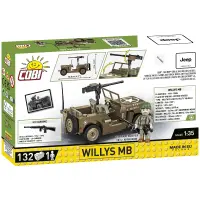 132 PCS HC WWII /3133/ WILLYS MB