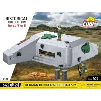 642 PCS HC WWII /3136/ GERMAN BUNKER REGELBAU667