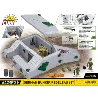 642 PCS HC WWII /3136/ GERMAN BUNKER REGELBAU667