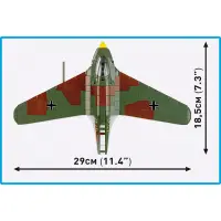 535 PCS HC WWII /5766/ MESSERSCHMITT ME 163B KOMET