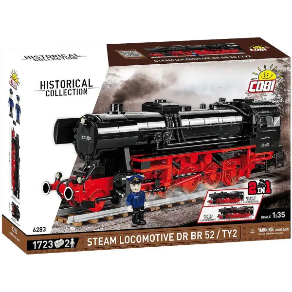 1723 PCS TRAINS /6283/ STEAM LOCOMOTIVE DR BR 52
