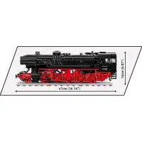 1723 PCS TRAINS /6283/ STEAM LOCOMOTIVE DR BR 52