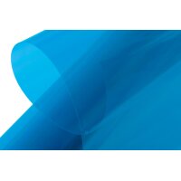 KAVAN Bügelfolie - transparent blau