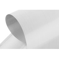 KAVAN Bügelfolie - gebürstetes Aluminium