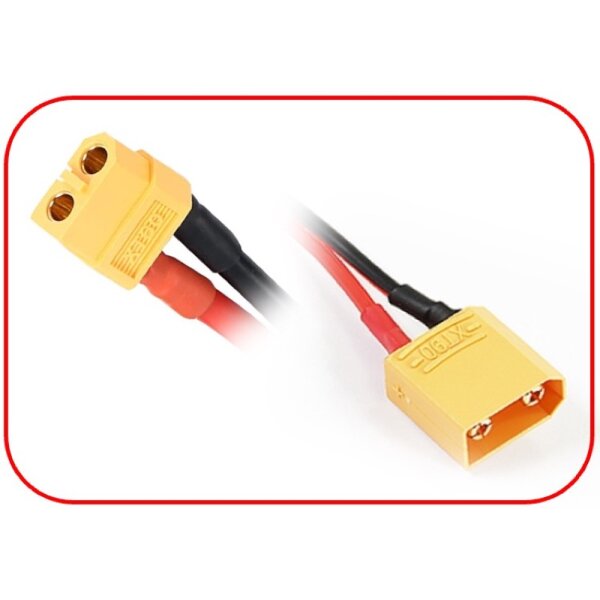 Ladekabel XT60 auf XT90 15cm