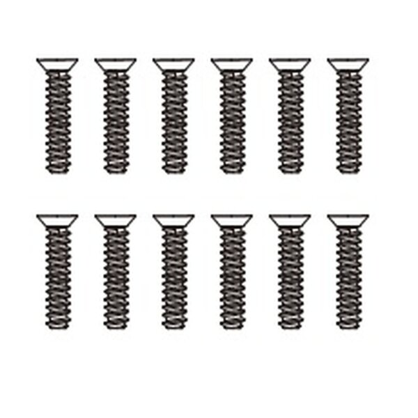 Schrauben 2,6x9 mm