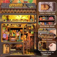 Fantasy Pflanzenladen DIY Book Nook