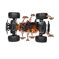 HotStrike Truck 1:10 RTR brushless DF Models 3198