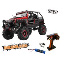 DF-4S PRO BL Crawler 1:10 Scale RTR -  Red DF Models 3225