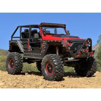 DF-4S PRO BL Crawler 1:10 Scale RTR -  Red DF Models 3225