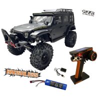 DF-4S PRO BL Crawler 1:10 Scale RTR - Matt Black DF...