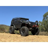 DF-4S PRO BL Crawler 1:10 Scale RTR - Matt Black DF Models 3226