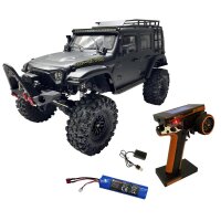 DF-4S PRO BL Crawler 1:10 Scale RTR - Matt Black DF...