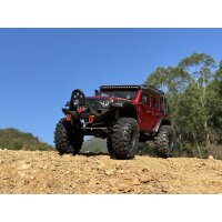 DF-4S PRO BL Crawler 1:10 Scale RTR - Metallic Red
