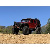 DF-4S PRO BL Crawler 1:10 Scale RTR - Metallic Red