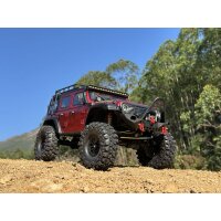 DF-4S PRO BL Crawler 1:10 Scale RTR - Metallic Red